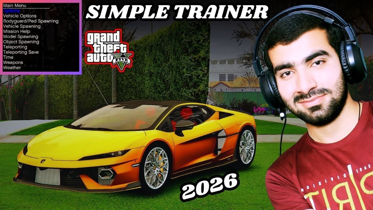 HOW TO INSTALL SIMPLE TRAINER IN GTA 5 LATEST VERSION 2026 GTA 5 