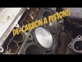 Cleaning Carbon Deposits off of Piston Tops / Easy!!!