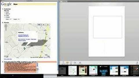 Rapidweaver Google Map into html blocksbox? Help!!