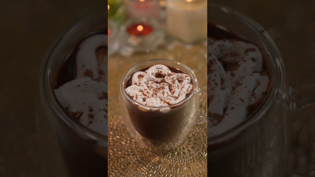 Hot chocolate, made simple.🍫✨️☕️
