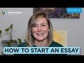 How to start an essay  the homework help show ep 68