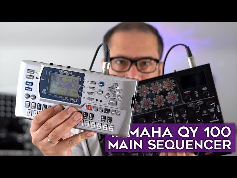 Yamaha QY100 as the main sequencer in your hardware synthesizer