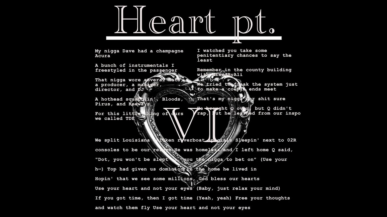 Kendrick Lamar - Heart Pt. 6 (Official Video Fan made)