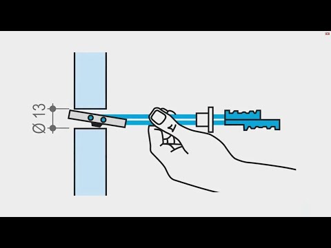 Дюбель Кнауф Хартмут Оригінал (Knauf Hartmut) для гіпсокартоних конструкцій 5x60 мм., видео 1