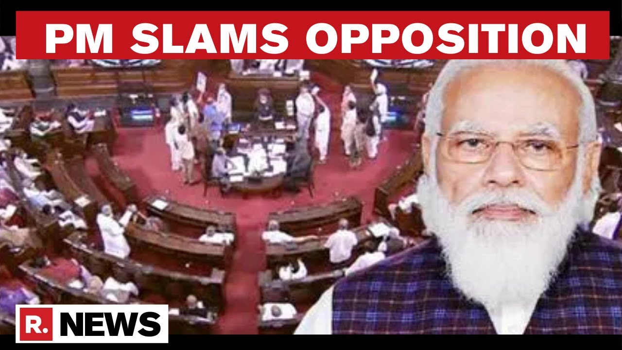 PM Modi Slams Opposition In BJP Parliamentary Meeting Over Disrupting ...
