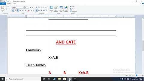 AND gate and its simulation on Proteus 8.9