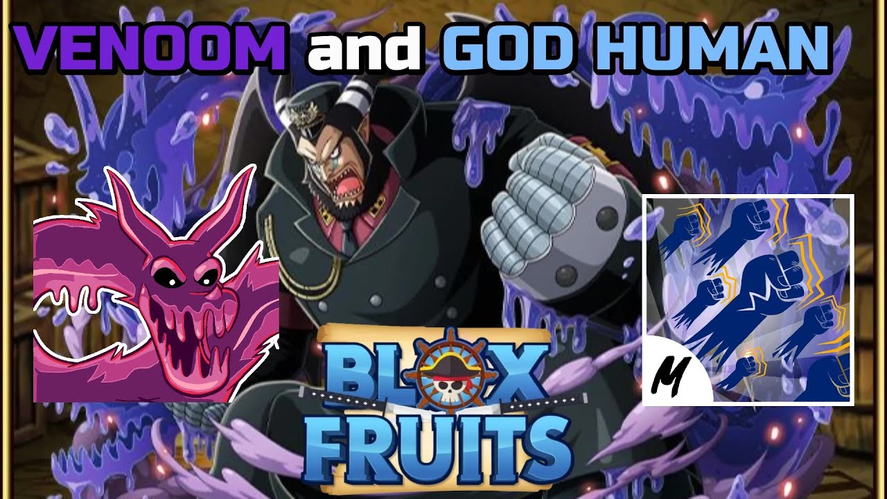Blox Fruit Account Lv:2450Max, Fruit Venom, GodHuman