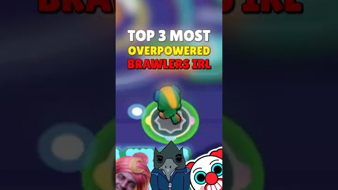 Most OVERPOWERED brawlers IRL #brawlstars