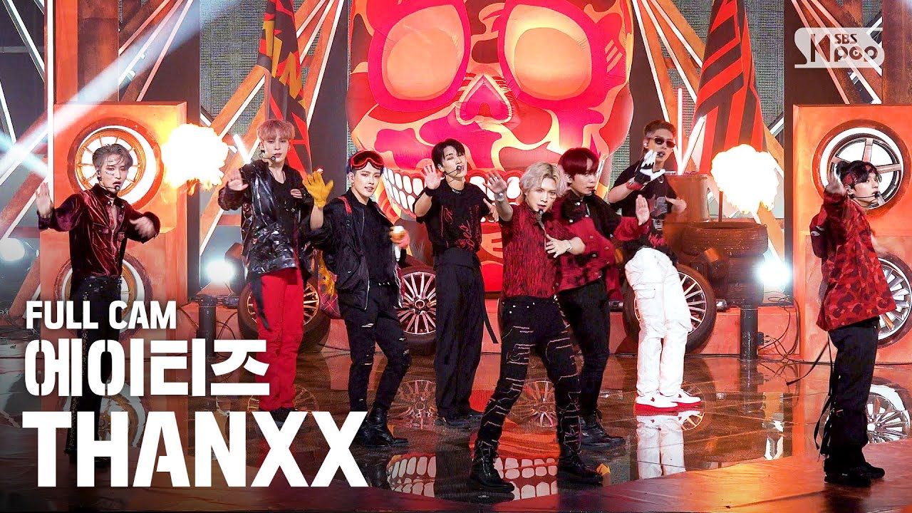 [안방1열 직캠4K] 에이티즈 'THANXX' 풀캠 (ATEEZ Full Cam)│@SBS Inkigayo_2020.08.30.