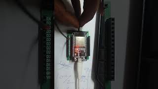 Esp32 30 pin breakout board with pullup resistor for sensor ,RTC and dht11 interfacing with board