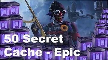 I open in CoDM 50 "Secret Cache - Epic" and see what fell out of them 🎁 🧟 ✌ Call of Duty: Mobile
