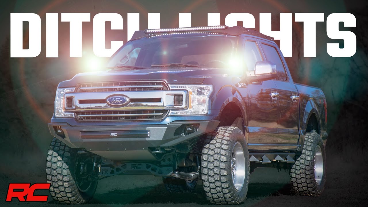 2015-2020 Ford F-150 Ditch Mounts [by Rough Country]