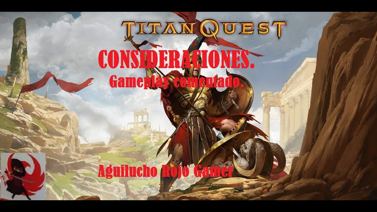 Titan Quest coop local. Gameplay comentado. Consideraciones. PS4. YouTube