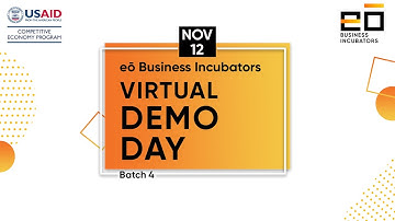 eō Business Incubators Virtual Demo Day