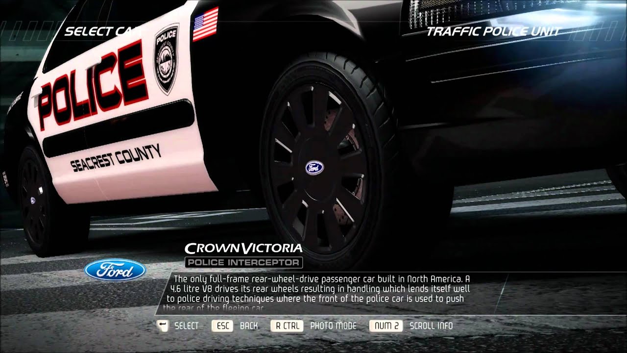 Need for Speed Hot Pursuit - Car Info - Ford Crown Victoria Police ...