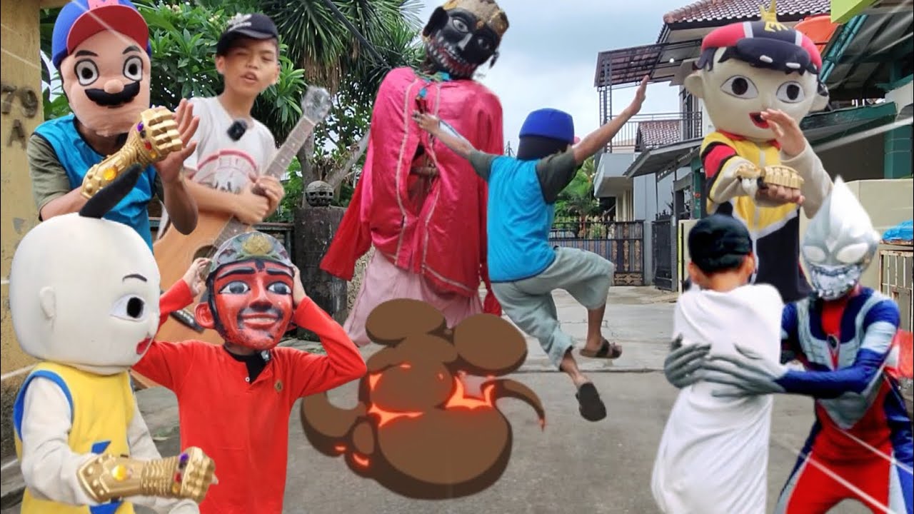 Ondel Ondel Betawi | Badut Boboiboy Dengan Kekuatan Thanos | Drama Ondel Bocil