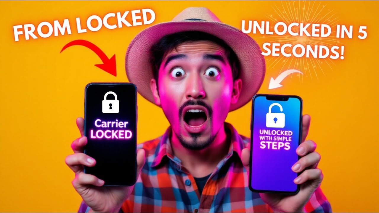 Easy Carrier Unlock for Every Phone Model & Carrier!