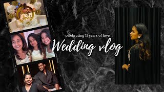 Come with me to celebrate 11 years of love 😭/wedding vlog / *happy tears* 🥹❤️