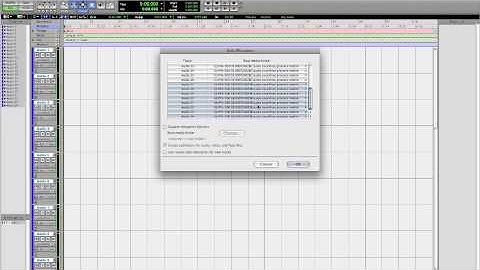 Pro Tools Disc Allocation