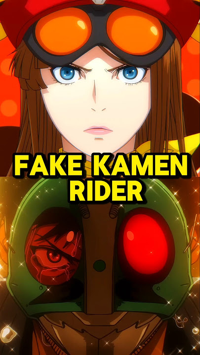 This NEW Anime is FAKE KAMEN RIDER...