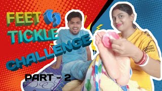 Feet Tickling Challenge Part 2 Husband Wife Feet Tickle Challenge Most Requested Video 