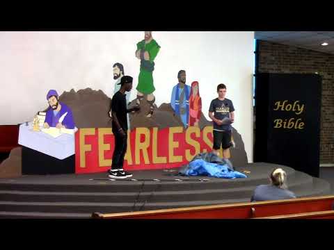 Sunday Night VBS skit and Introduction to the Character Peter