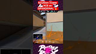 🏅forsAken insane Ace from PRX vs FS VCT pacific Grandfinal match  #valorant #riot #paperrex #shorts