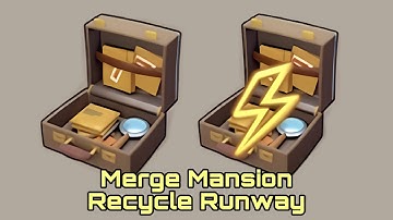 Merge Mansion | Открываем чемодан🧳🔥 | Recycle Runway | Модная переработка | Part 3