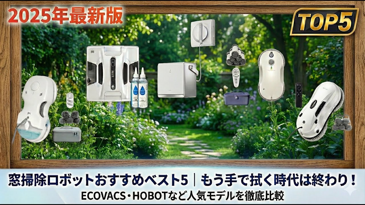 2025 Edition] Top 5 Recommended Window Cleaning Robots | The Era