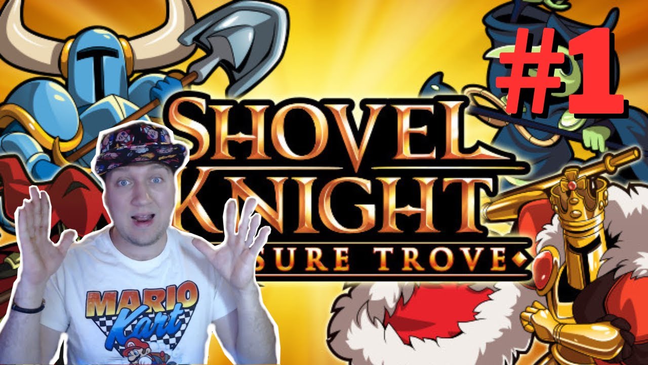 Shovel Knight First REAL time playing (Nintendo Switch Edition)