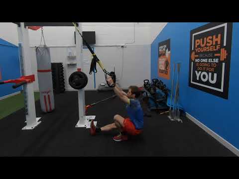 TRX single leg pistol squat