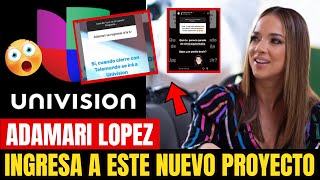 ADAMARI LOPEZ Ya Tiene Nuevo PROYECTO, Pero NO REGRESA COMO TODOS ESPERAN 😱 ¡ULTIMA HORA!