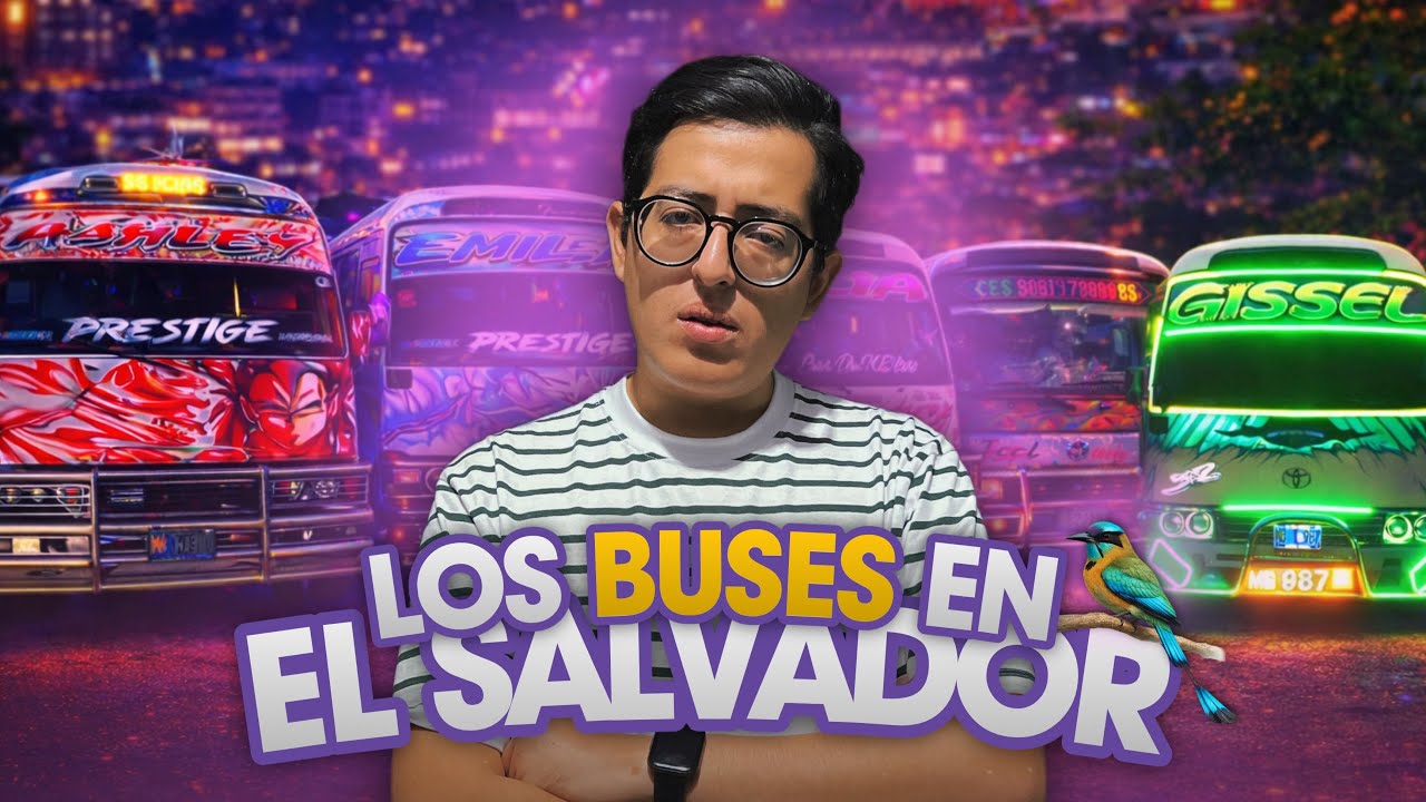 ¡Asi es LA CULTURA de LOS BUSES en EL SALVADOR!