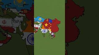 Tiny Scale Asia Part 2 In Minecraft! | #minecraft #asia #edit #capcut #subscribe #china #shorts