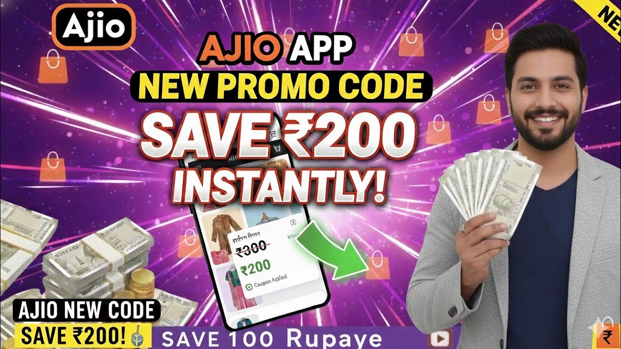 🔥Myntra Chhordo Ajio New Coupon 2026 Agya|How To Use New Coupons In Ajio| Ajio New Promo Code 2026
