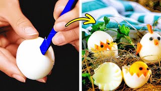 🍳 Лучшие идеи для вкусного завтрака и великолепные лайфхаки для приготовления яиц