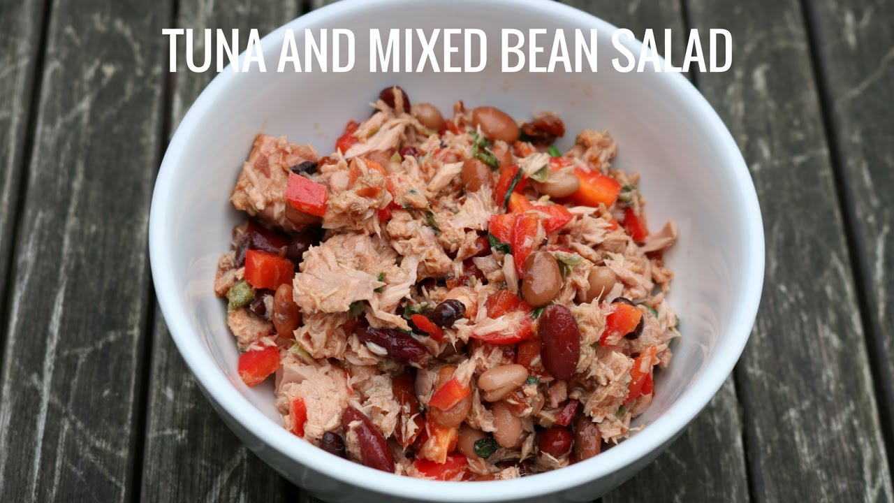 Tuna and Mixed Bean Salad YouTube