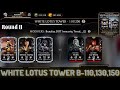 White lotus Tower Boss Battle 110, 130 &amp; 150 Fight + Reward Mk Mobile 2024