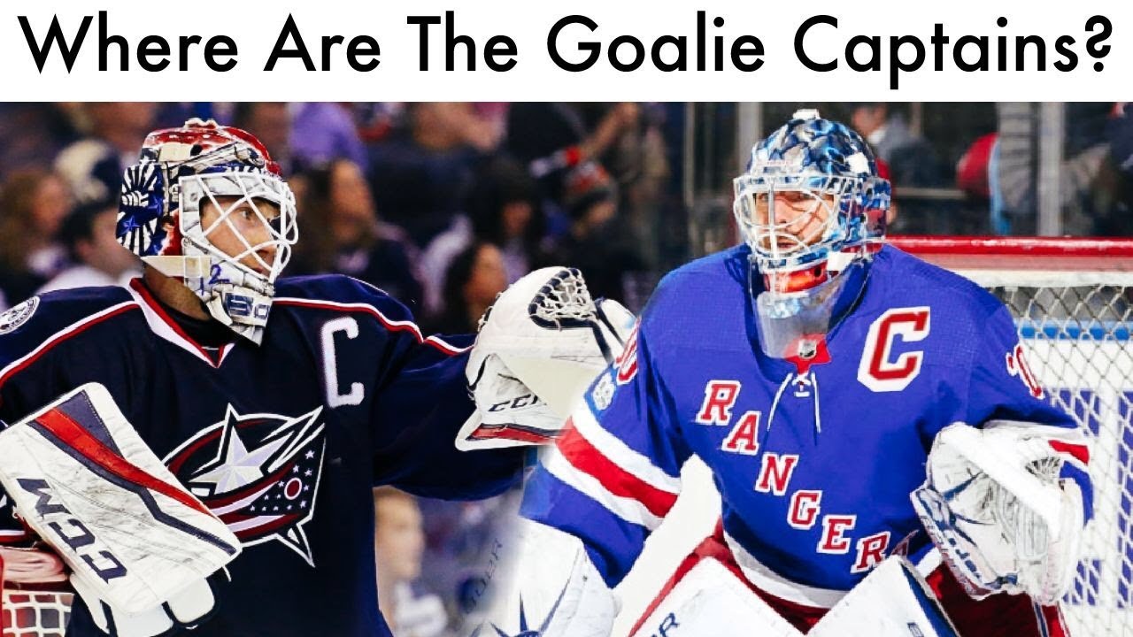 Why Can't Goalies Be NHL Captains? YouTube