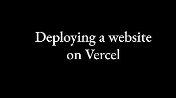 Deploy Your Website on Vercel in Minutes | No Setup Needed | Humanitarians AI