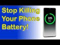 Stop Killing Your Phone Battery! 20-80% Charging Rule