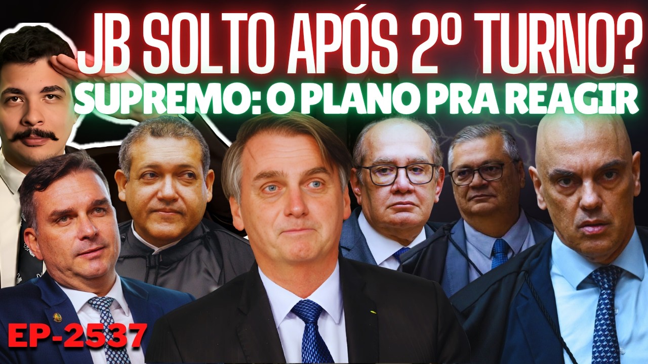 Kássio SOLTARÁ Bolsonaro Após 2º TURNO? + Supremo: o PLANO Pra REAGIR + Mentira, Calote e Gritaria.