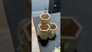 How to Make a Wooden Hexagon Organizer