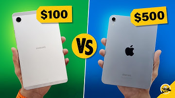 CHEAP vs EXPENSIVE Tablets - Galaxy Tab A9 vs iPad Mini 7