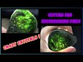 Se 8 Ep 63  -  Cutting Our Rockhounding Finds !  Crazy Crystals !  By: Quest For Details