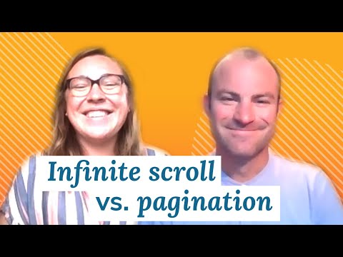 Pagination vs. Infinite Scroll | Monday Marketing Minute by Oneupweb