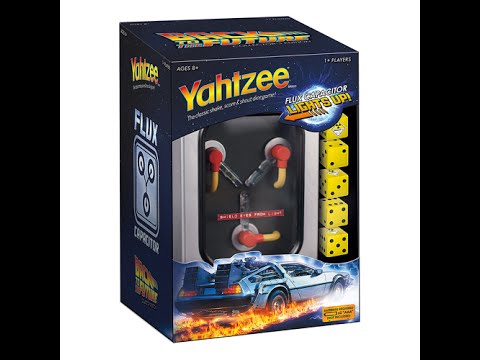 Yahtzee Back to the Future Collector's Edition from USAopoly - YouTube