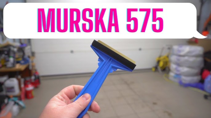 MURSKA ice scraper, M (21 cm) with brass blade and squeegee