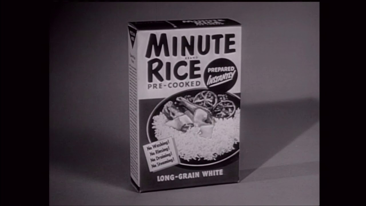 Minute Rice commercial YouTube