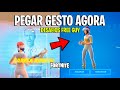 FORTNITE - PEGAR GESTO GRÁTIS AGORA! (Desafios Free Guy)